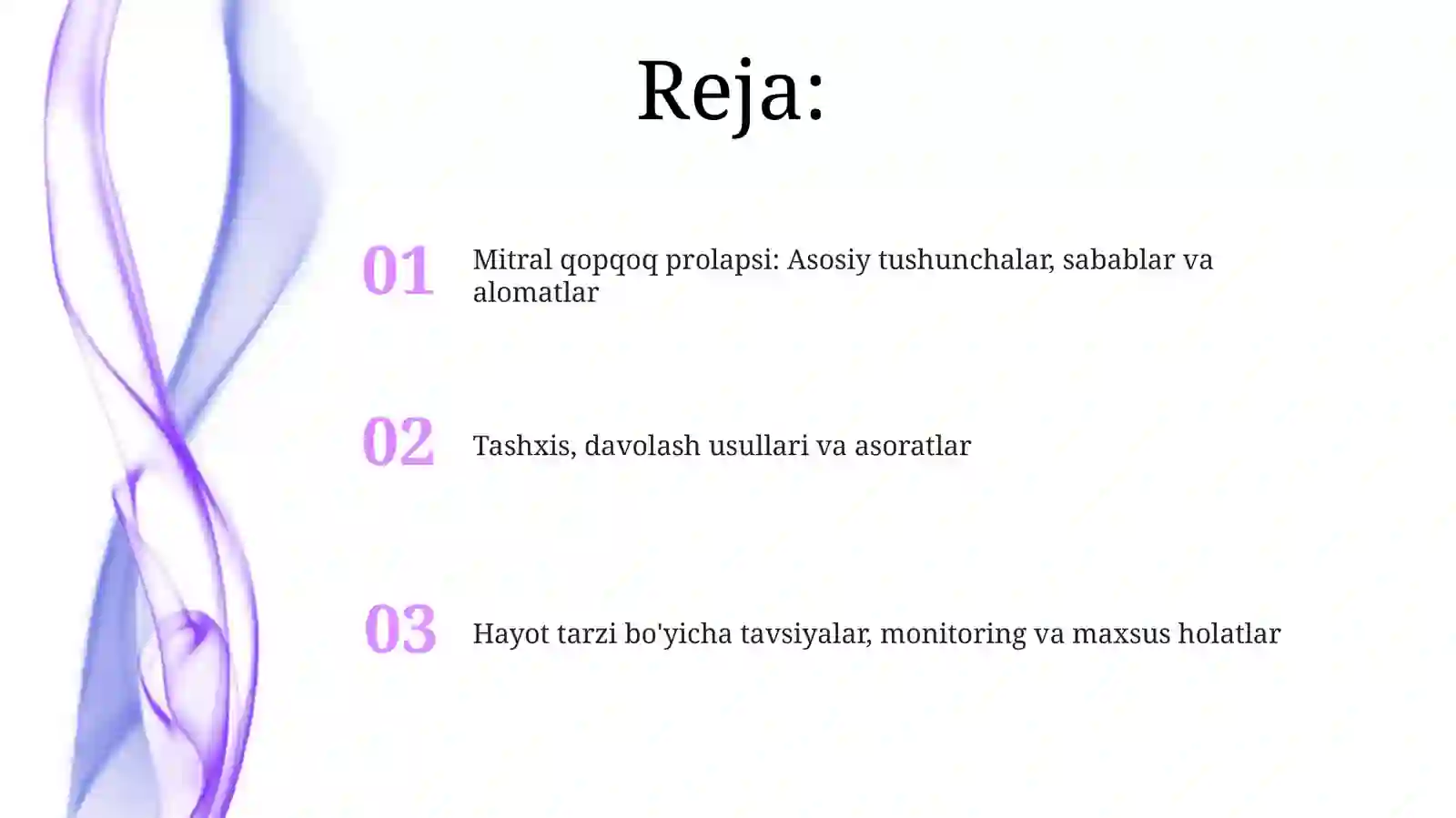 Mitral klapan prolapse 2