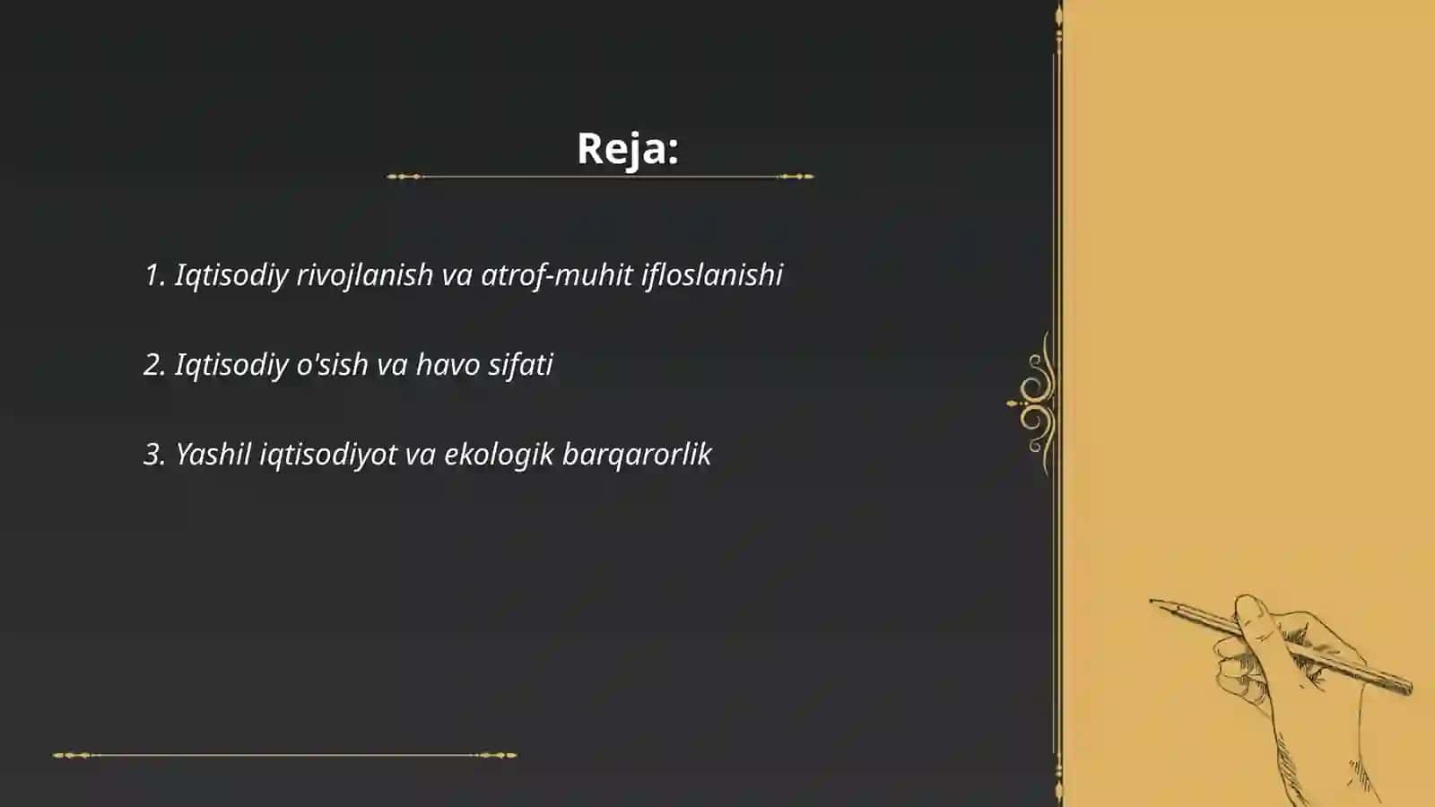 Iqtisodiy rivojlanishning atrof-muhitga ko'rsatadigan tasiri 2