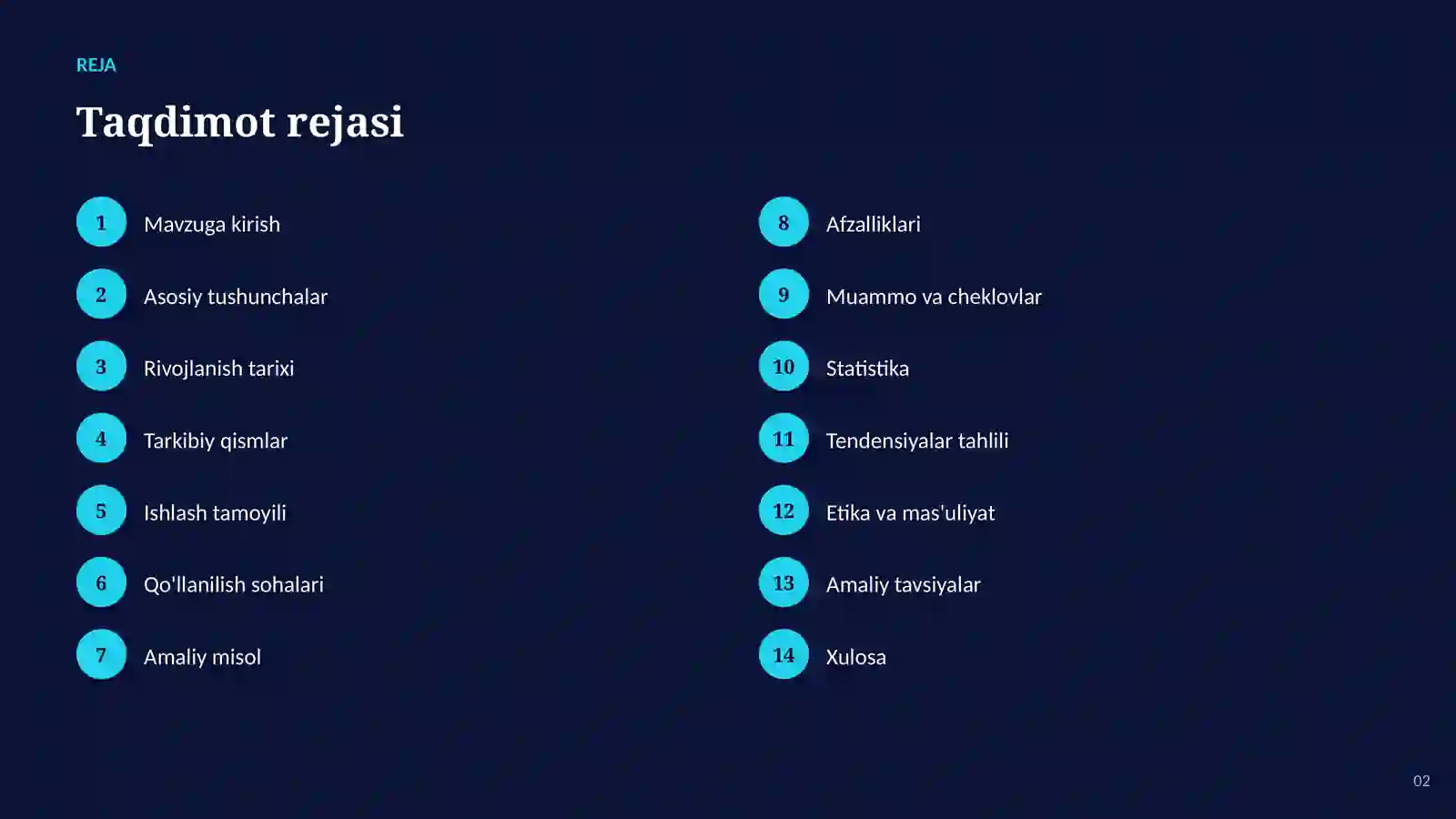 SUN'IY INTELLEKT ASOSLARI 2