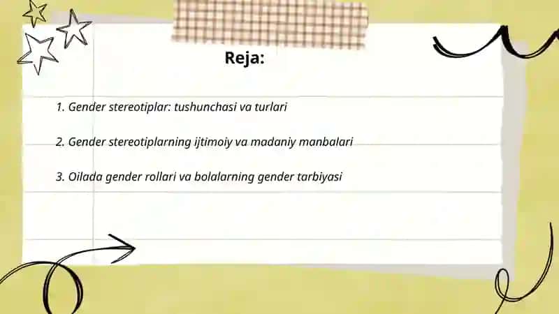 Gender stereotiplar va ularning psixologik oqibatlari 2