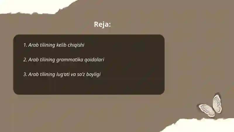 Arab tilida birikma olmoshlari 2