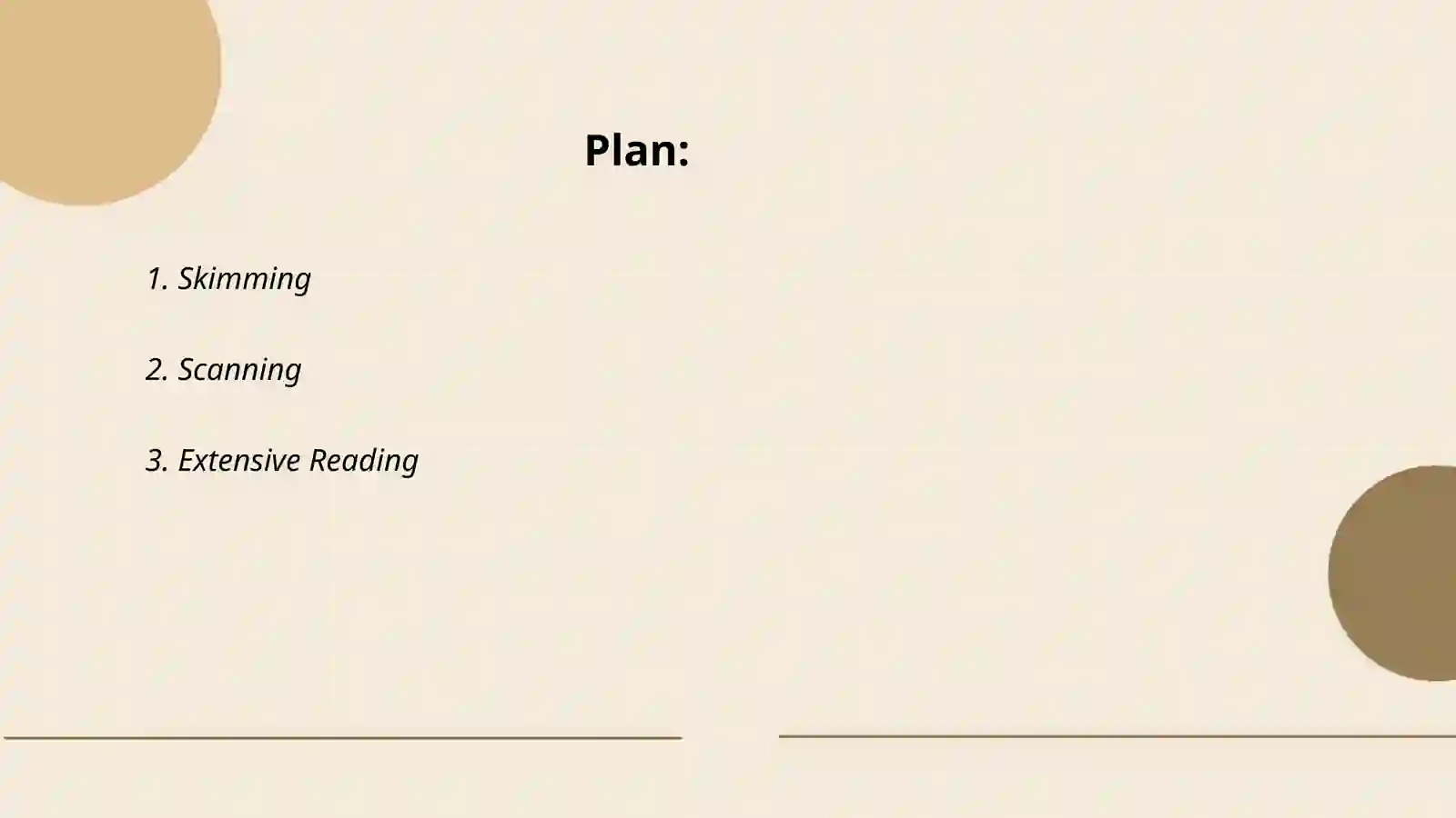 Reading types 2