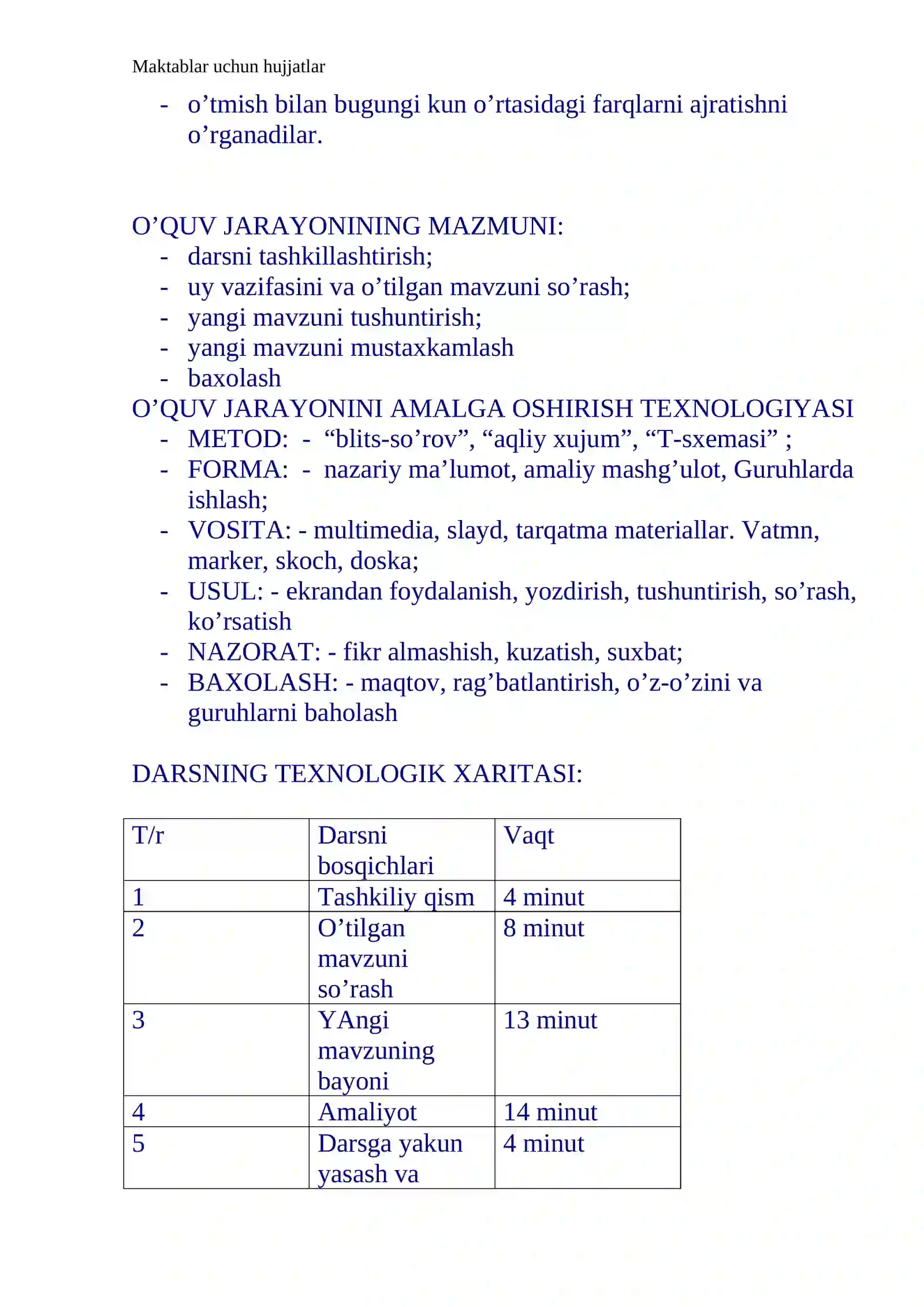 7 – sinf O’zbekiston tarixi 2