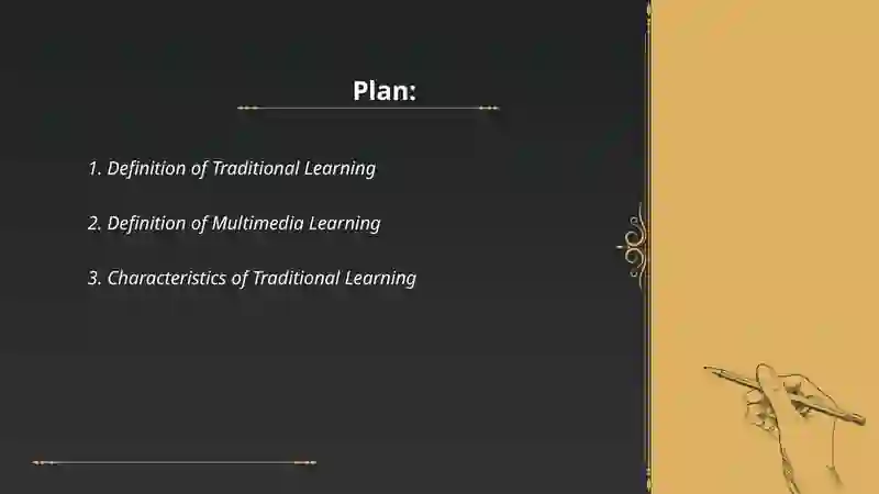 Traditional and multmedia learning the difference 2