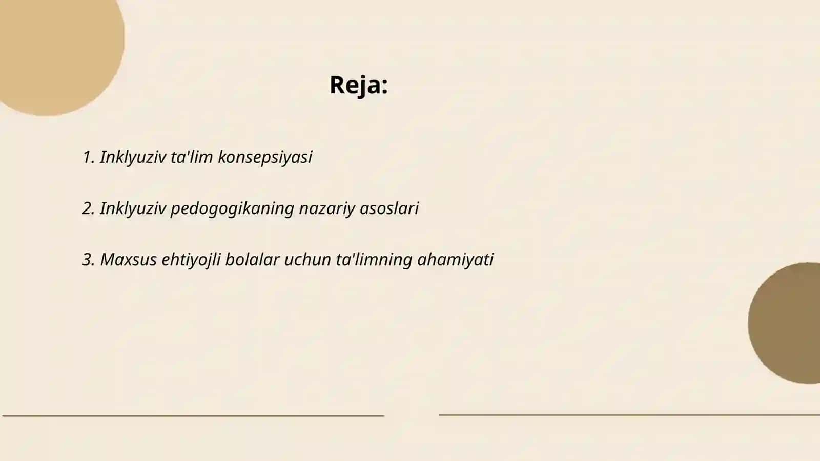 Inklyuziv ta'limning metodologik va nazariy asoslari 2