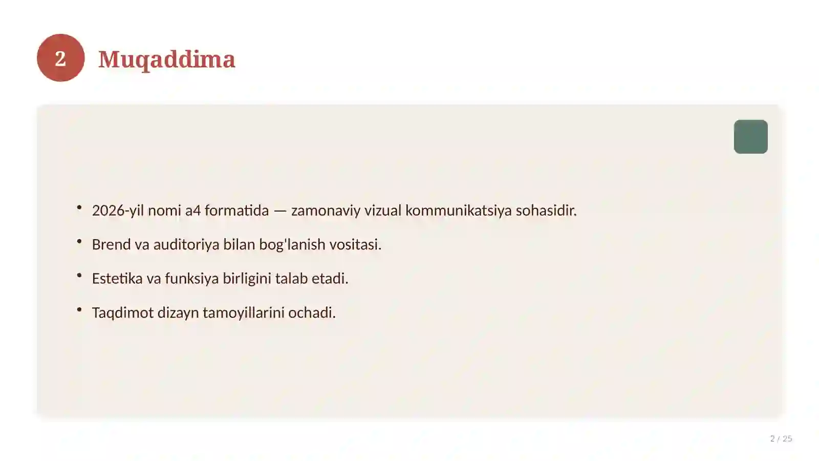 TAQDIMOT 2026-yil nomi a4 formatida 2