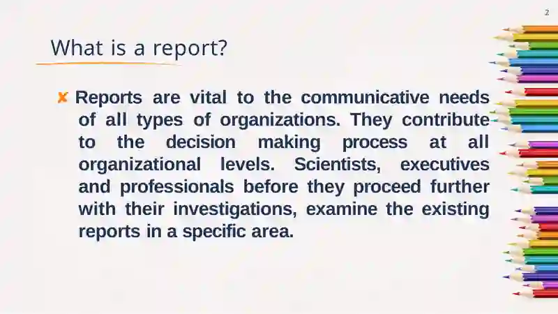 Report Writing 2
