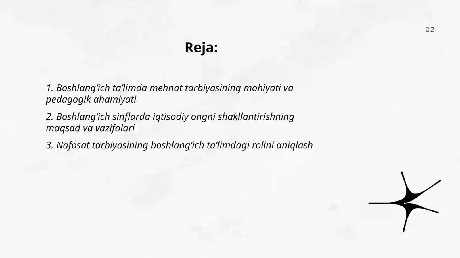 Boshlanģich ta'limda mehnat va iqtisod nafosat va ekologik tarbiyaning mohiyati, maqsad va vazifalari 2