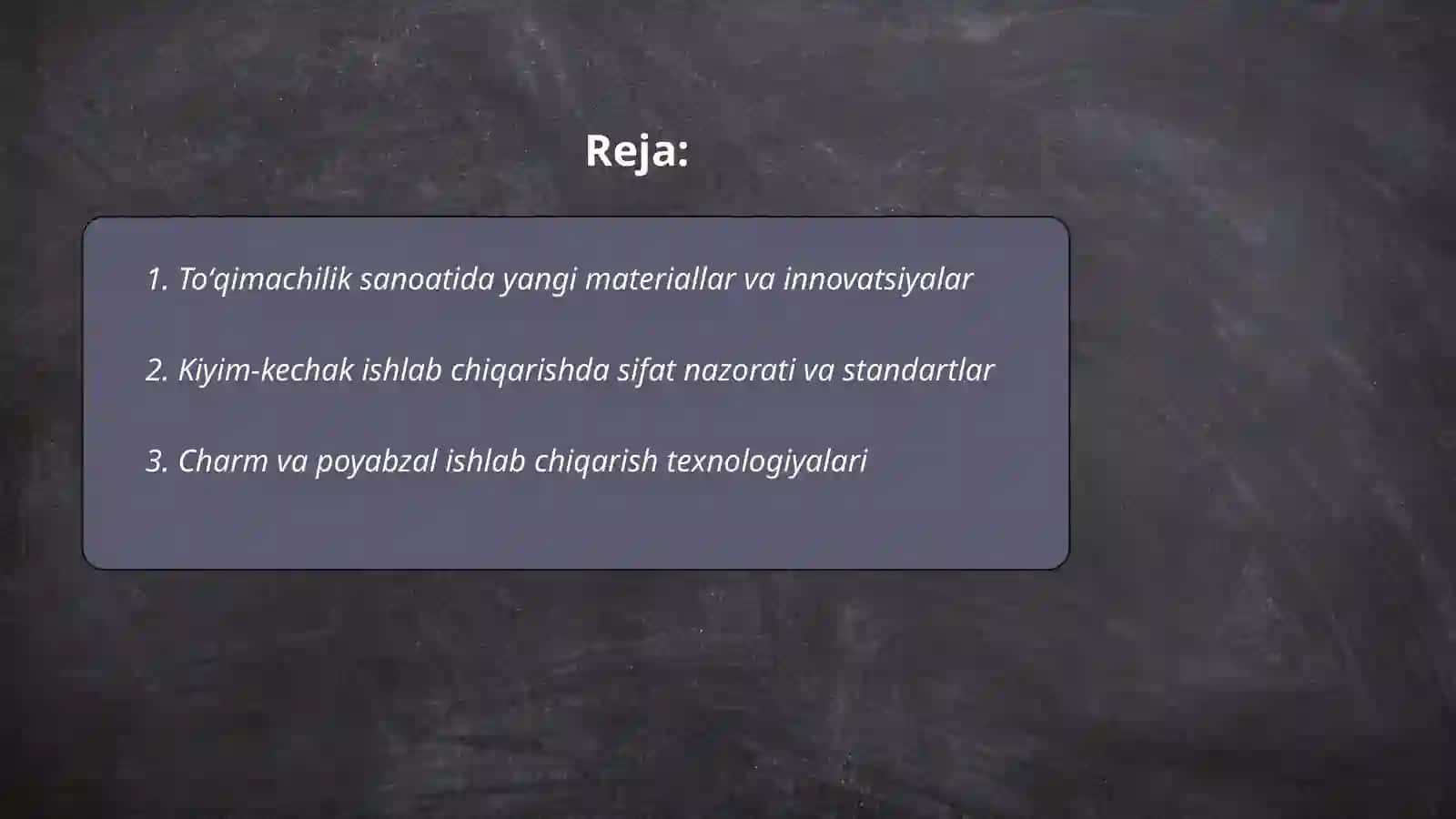 Yengil sanoat va oziq ovqat 2