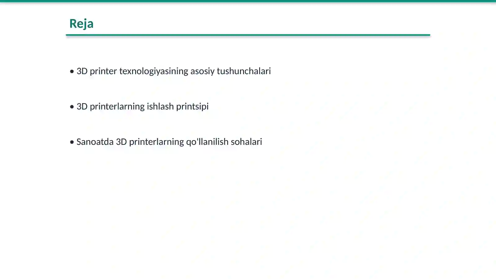 3D printer texnologiyasi 2