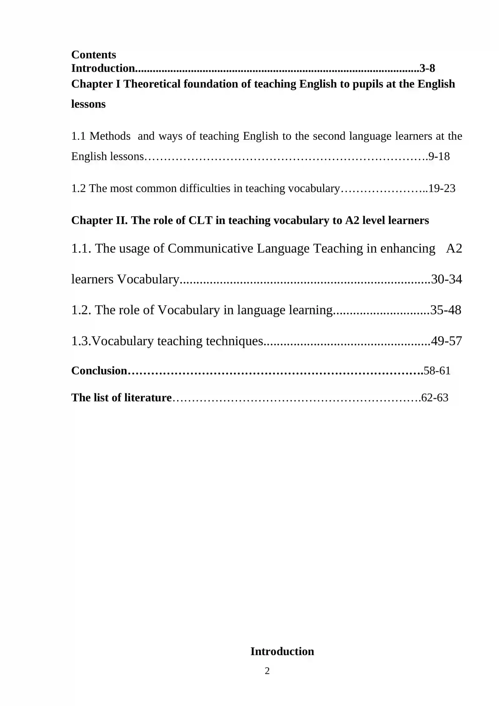 Development of creative abilities in teaching English 2