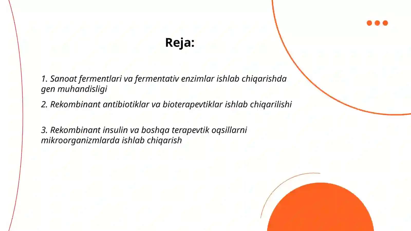 Mikroorganizmlarning gen muhandisligida qoʻllanishi 2