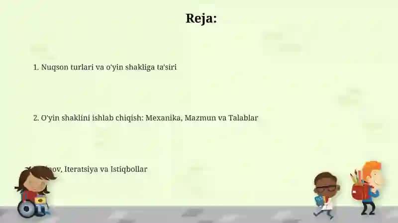 Nuqsonning turiga qaraboʻyin shaklini rivajlantirish 2