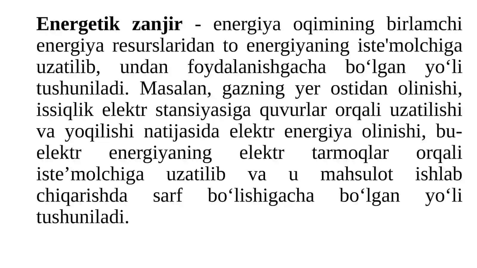 Energiya ishlab chiqaruvchilar 2