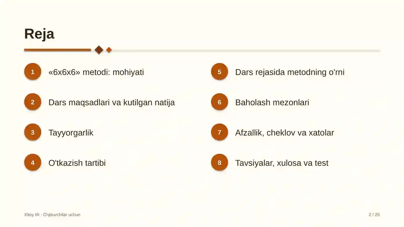 xitoy tili darslarida 6x6x6 metodidan foydalanish 1430 2