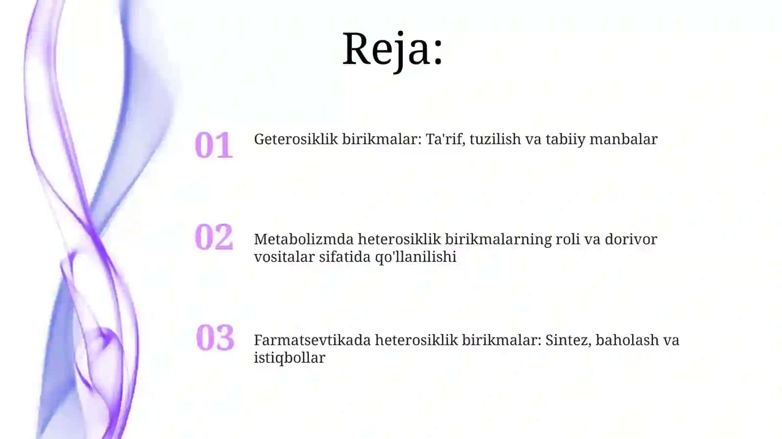 Geterohalqali birikmalar- metabolit va dori vositalar sifatida ishlatilishi 2