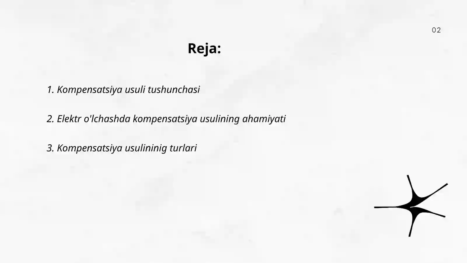 Elektr oʻlchash asboblarini kompensation usulda oʻlchash 2
