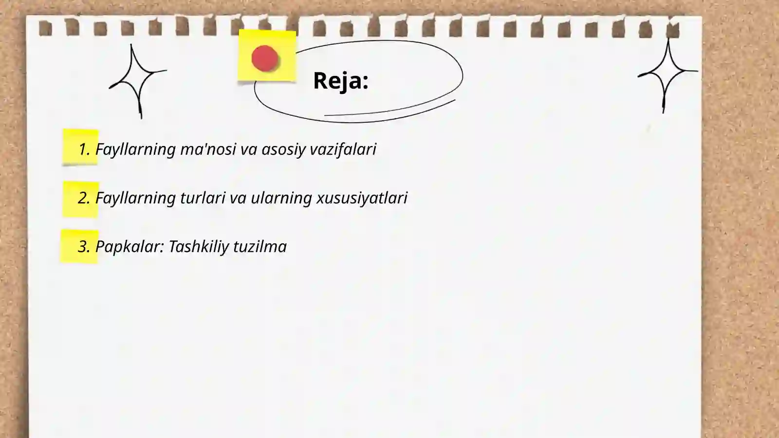 Fayl va papka tushunchasi 2