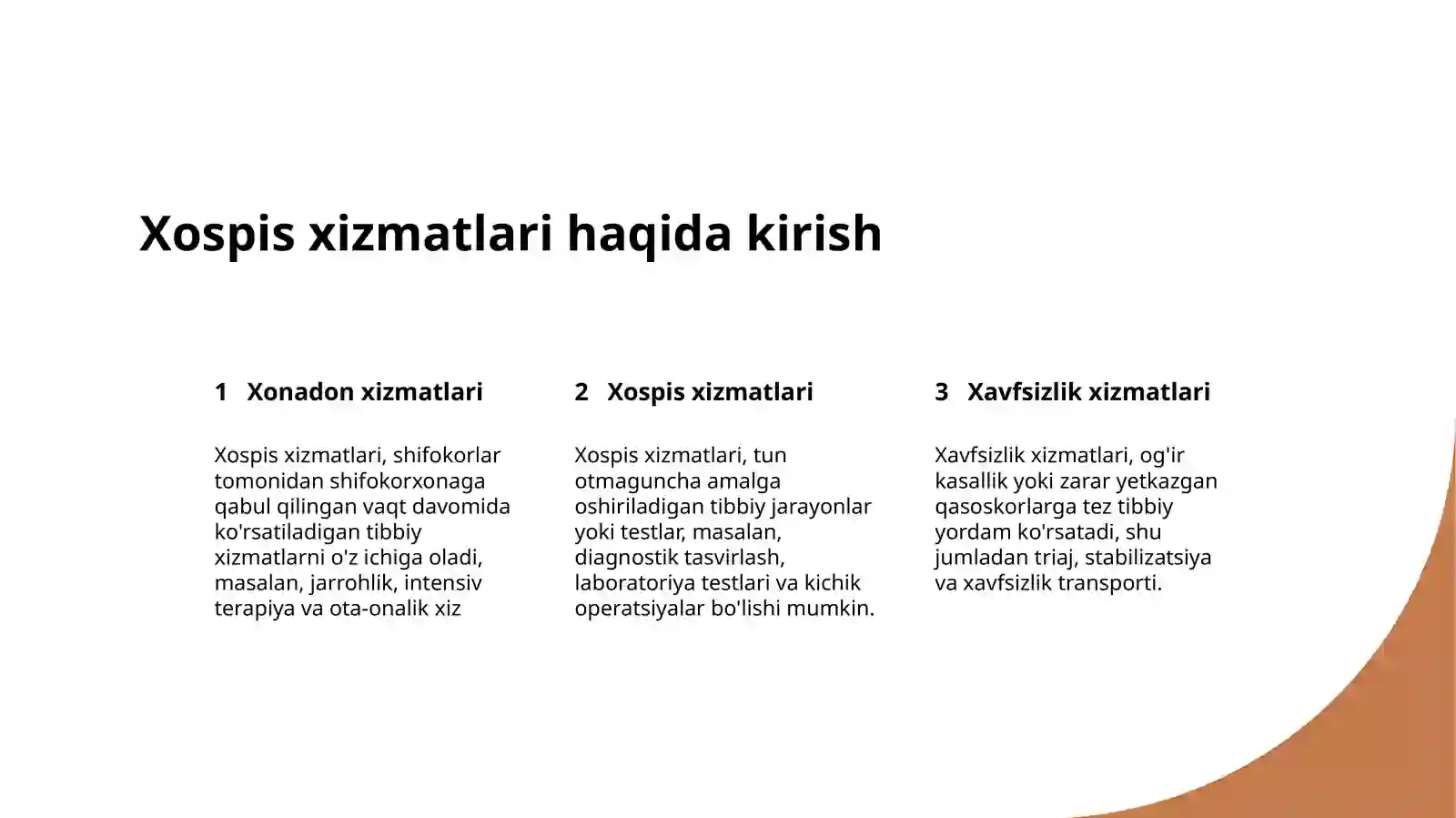 Xospis xizmati 2