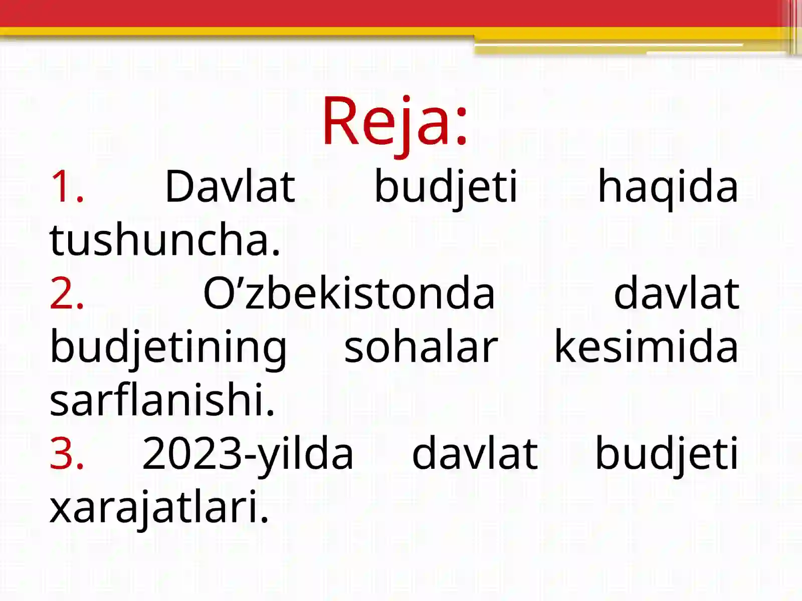 Davlat byudjeti 2