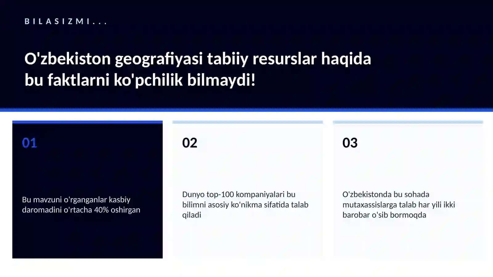 O'zbekiston geografiyasi tabiiy resurslar 2