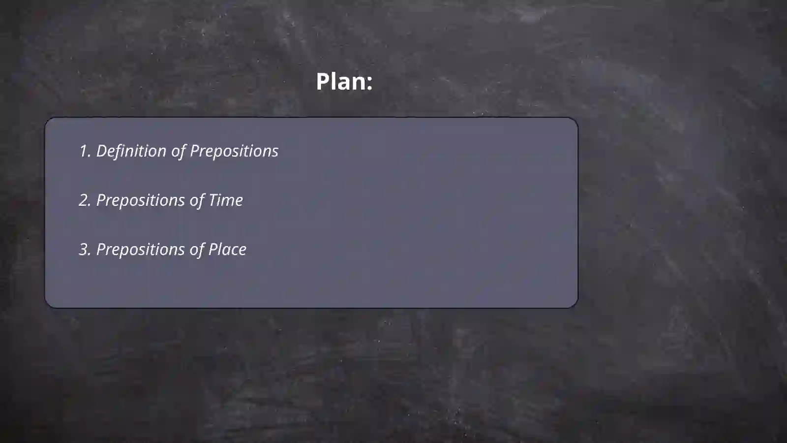 Grammar prepositions 2