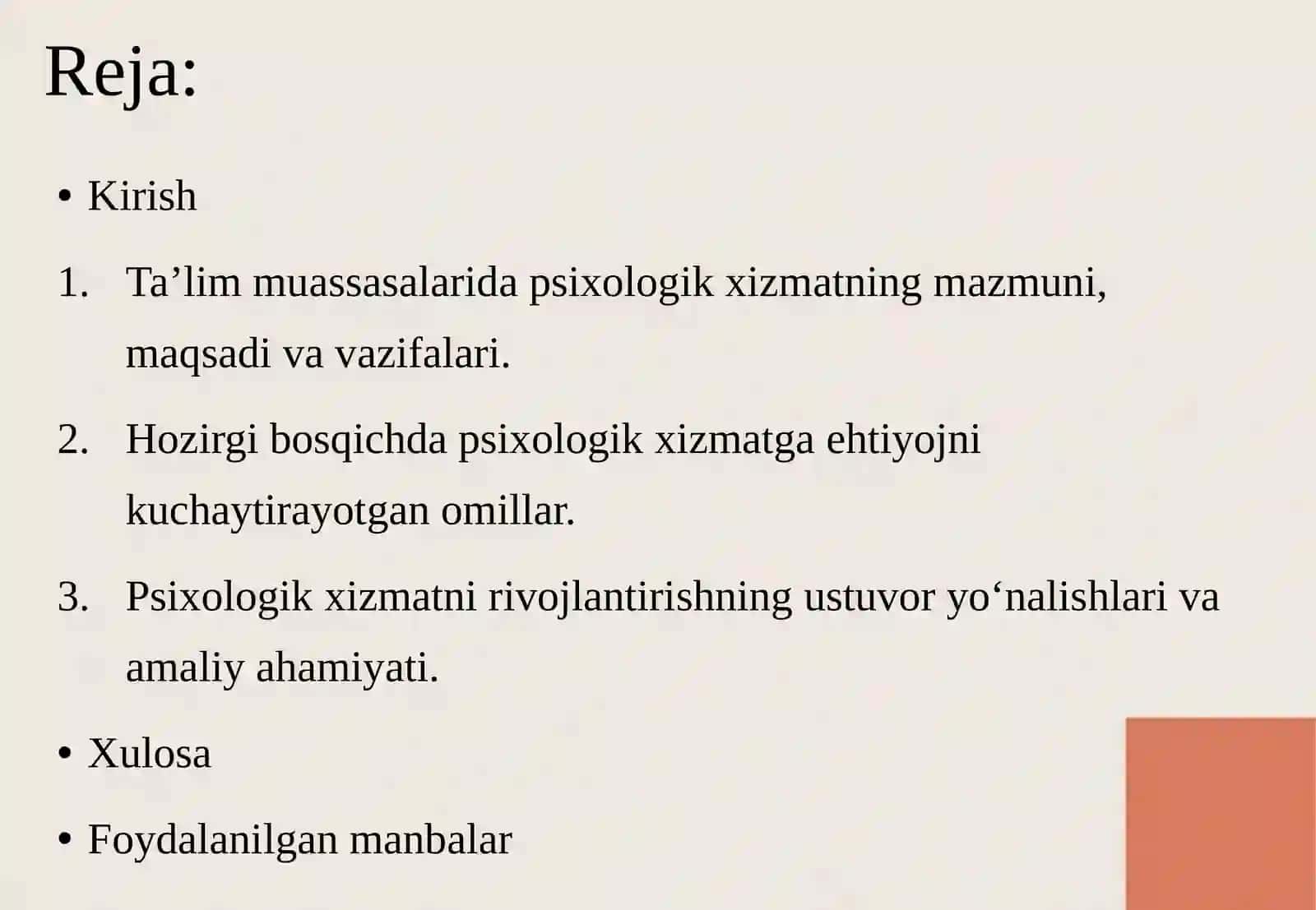 HOZIRGI BOSQICHDA PSIXOLOGIK XIZMAT RIVOJLANISHINING DOLZARBLIGI 2