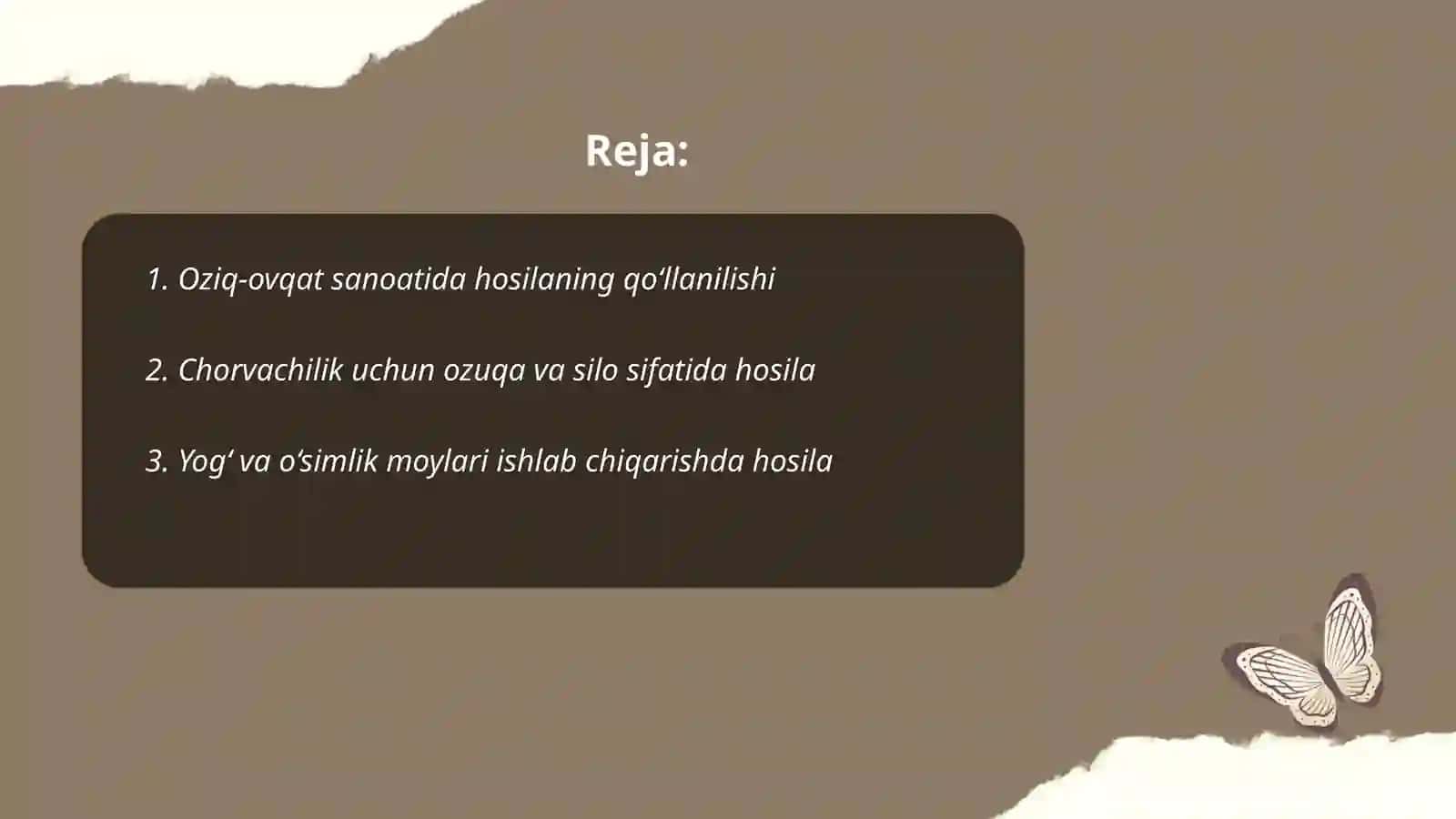 Hosilaning tadbiqlari 2