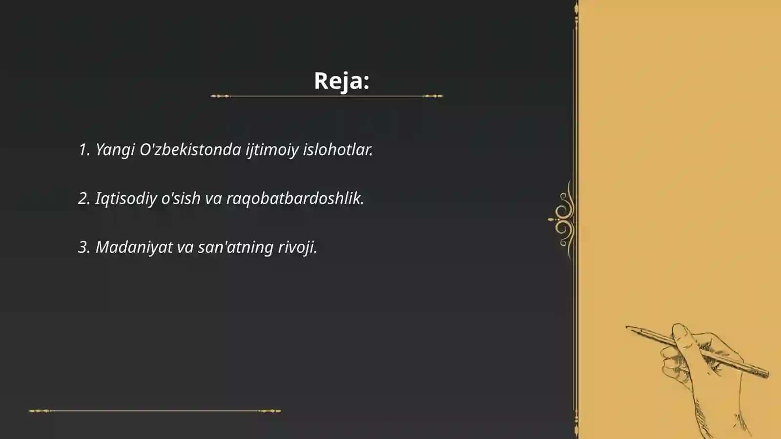 Yangi O'zbekistonda ijtimoiy islohotlar 2