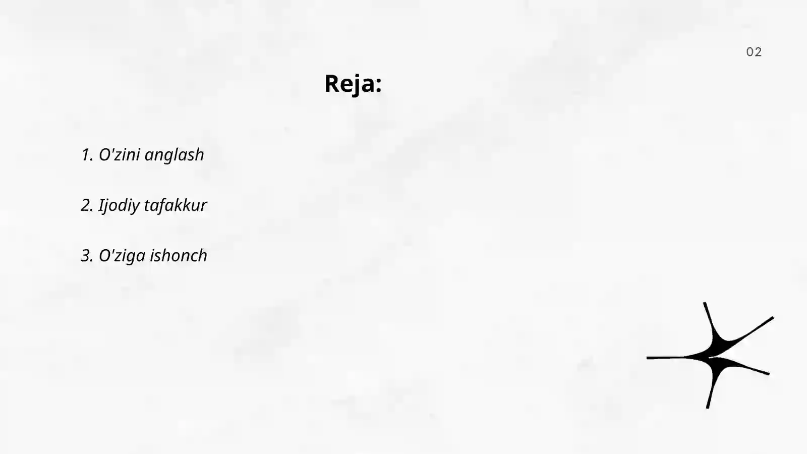 O'zini anglash 2