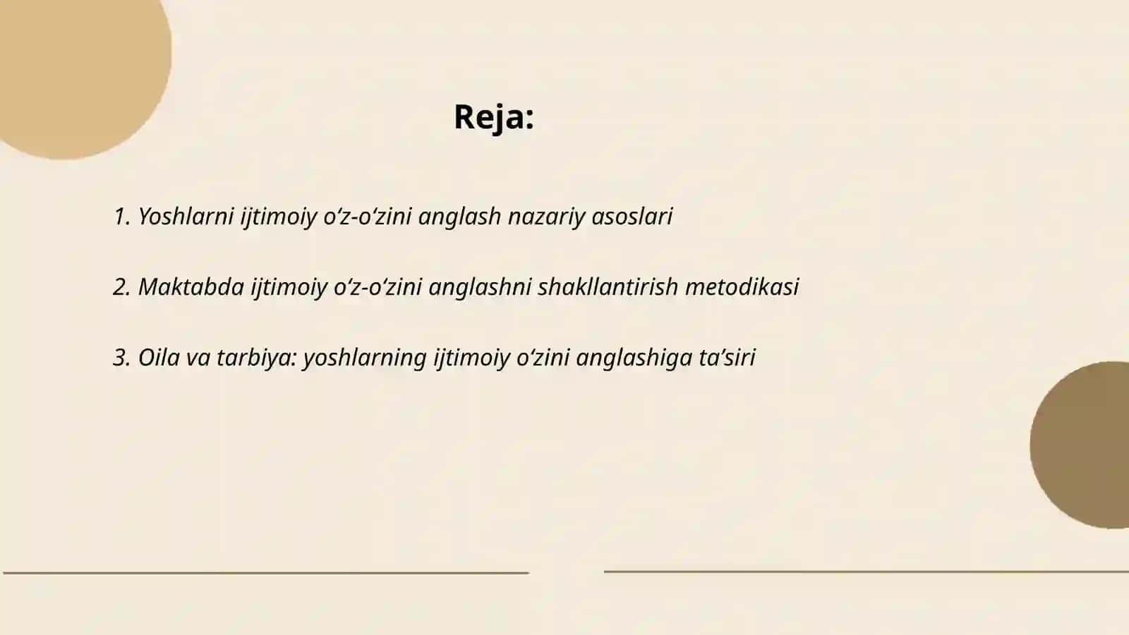 Yoshlarni ijtimoiy oʻz-oʻzini anglashga tayyorgarlikni shakllantirish 2
