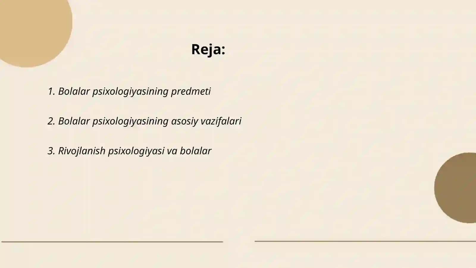 Bolalar psixologiyasi fanining predmeti va vazifasi 2