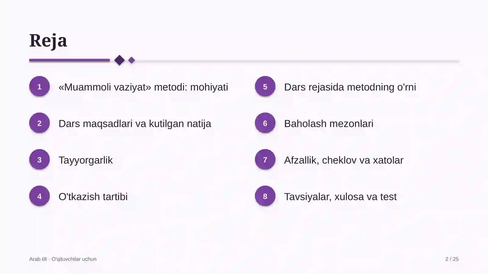 arab tili darslarida muammoli vaziyat metodidan foydalanish 3635 2