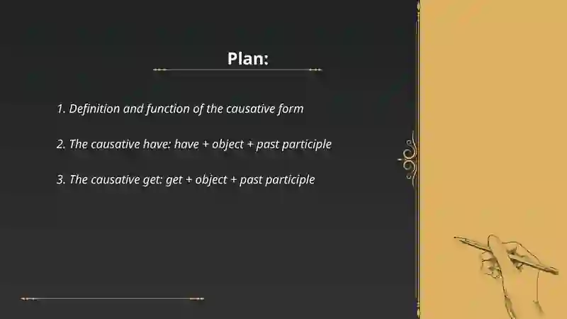 Causative form 2