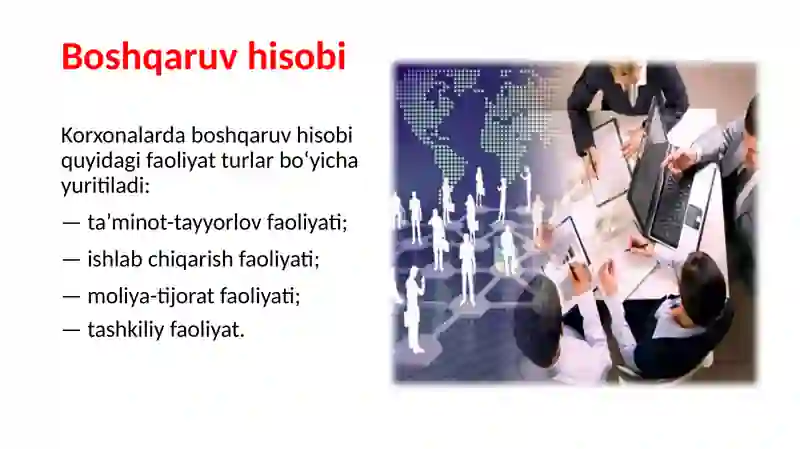 Boshqaruv hisobi 2