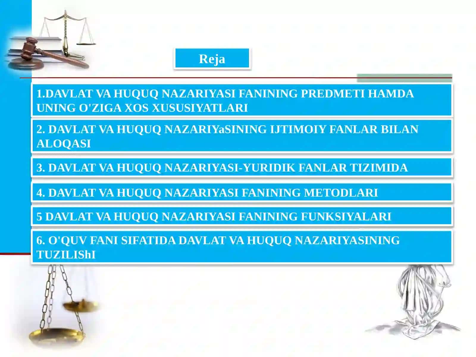 Davlat va huquq nazariyasi g'oi 2