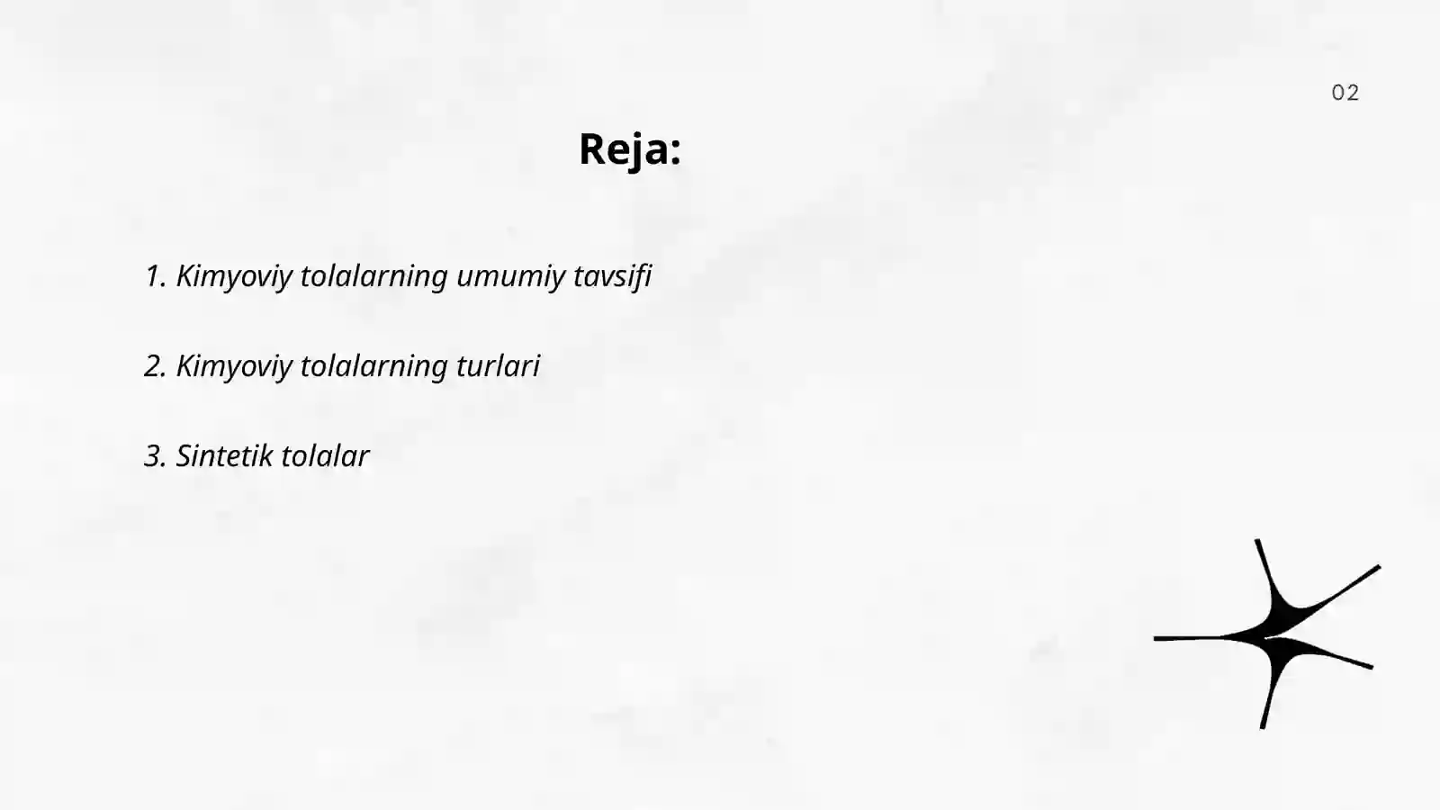 Kimyoviy tolali gazlamalar va ularning xususiyatlari 2