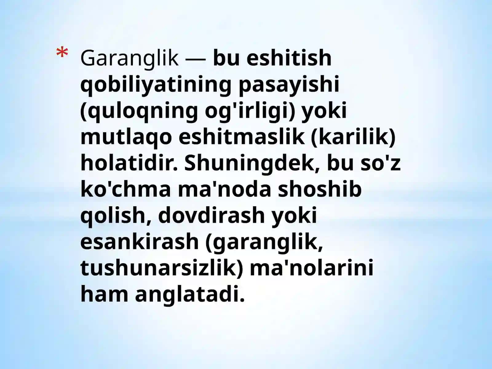 Garanglik va Karlik 2