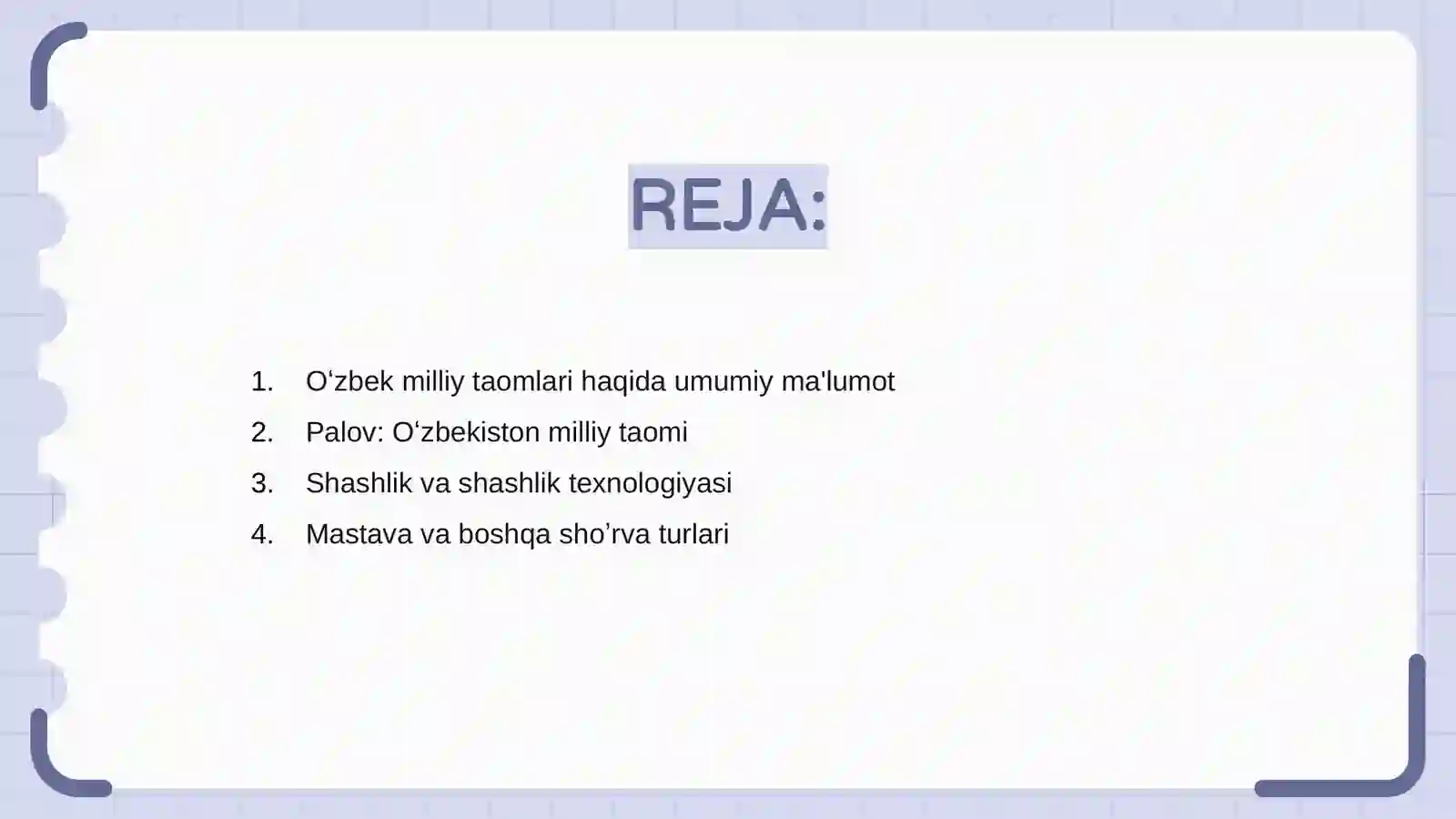 Oʻzbek milliy taomlari 2