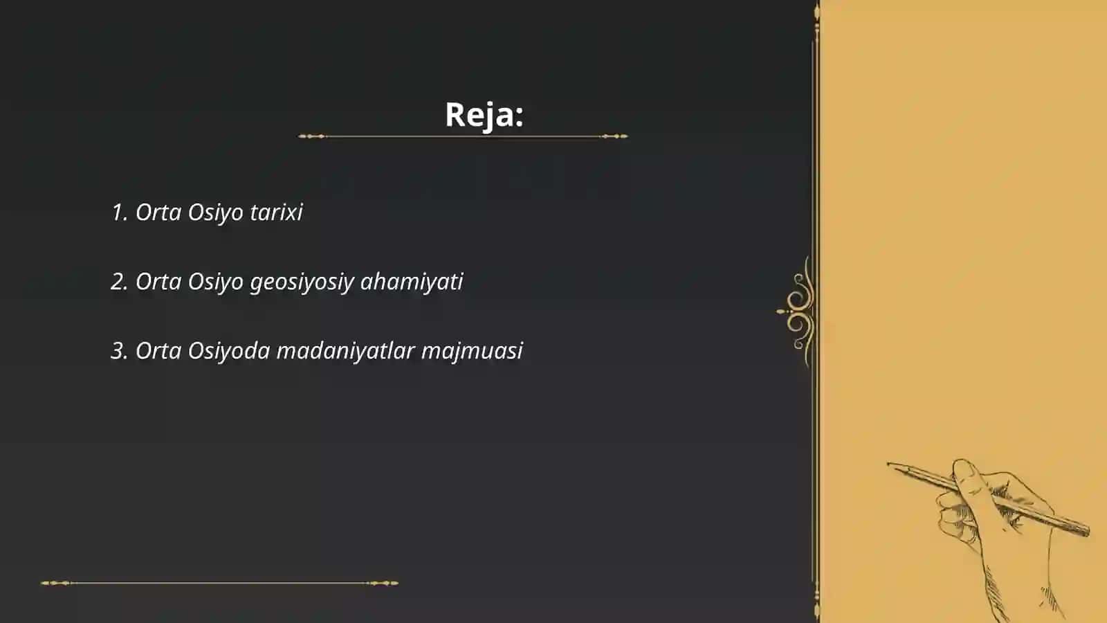 Orta Osiyo tarixi 2