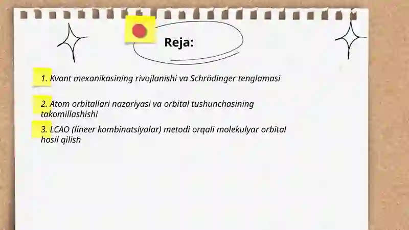 Molekulyar orbitallar nazariyasi 2