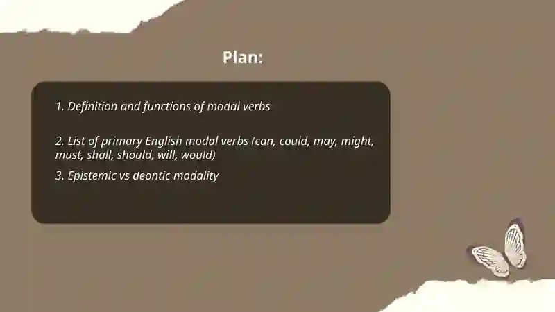 Modal verbs 2