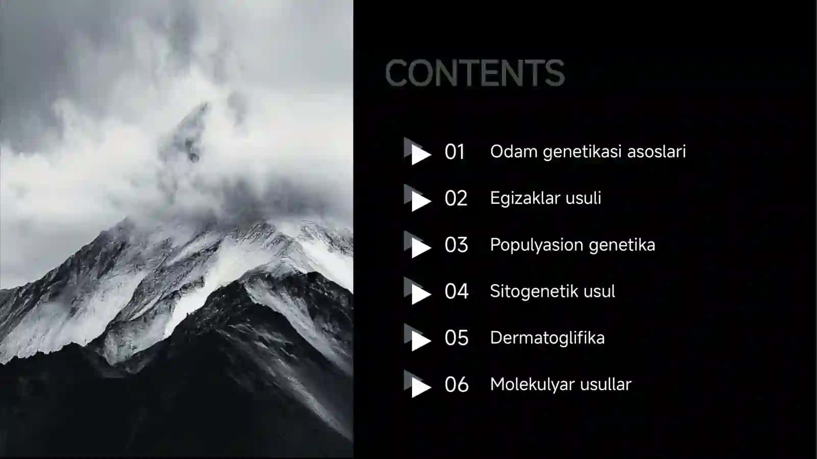 Odam Genetikasi va Tibbiy Genetika 2