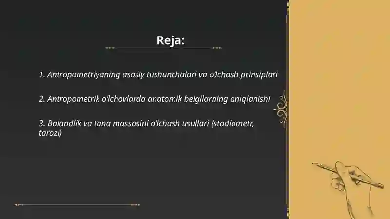 Antropometriya usullari 2