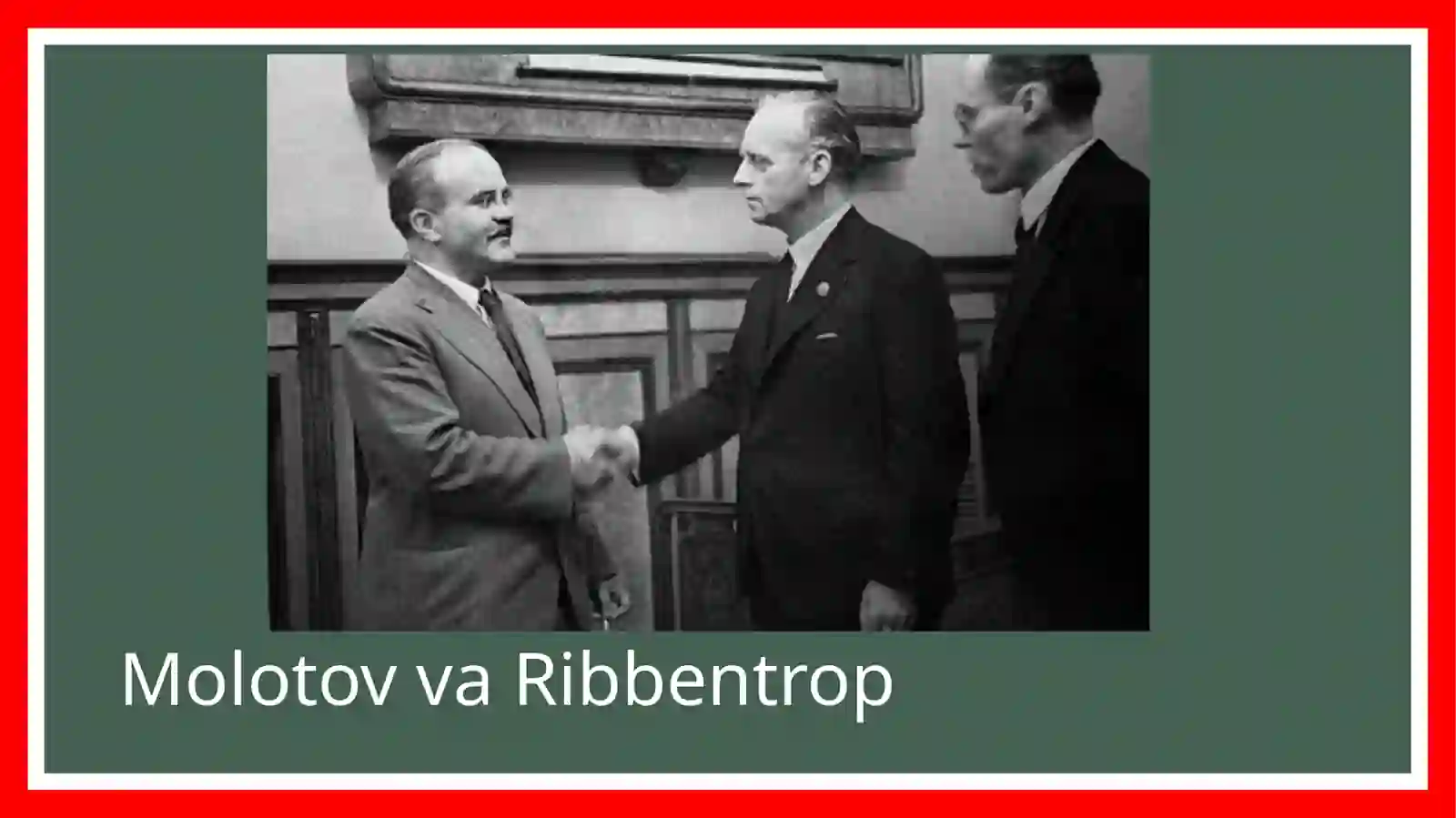 Molotov-Ribbentrop shartnomasi 2