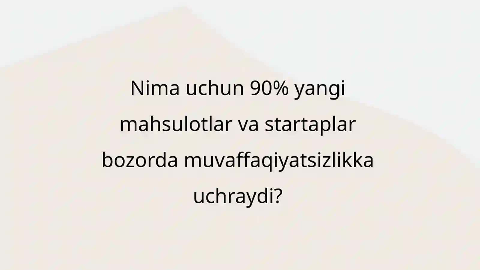 Mahsulotni kamxarajat bilan bozorda sinab ko'rish 2