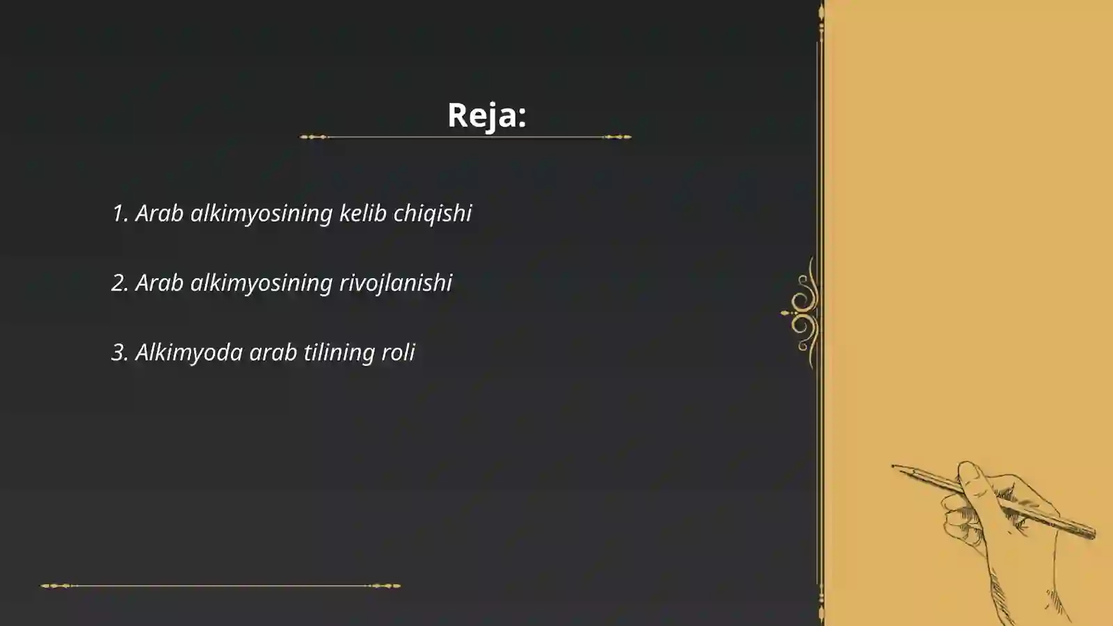 Arab alkimyosi 2