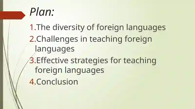 Teaching foreign language in the world 2