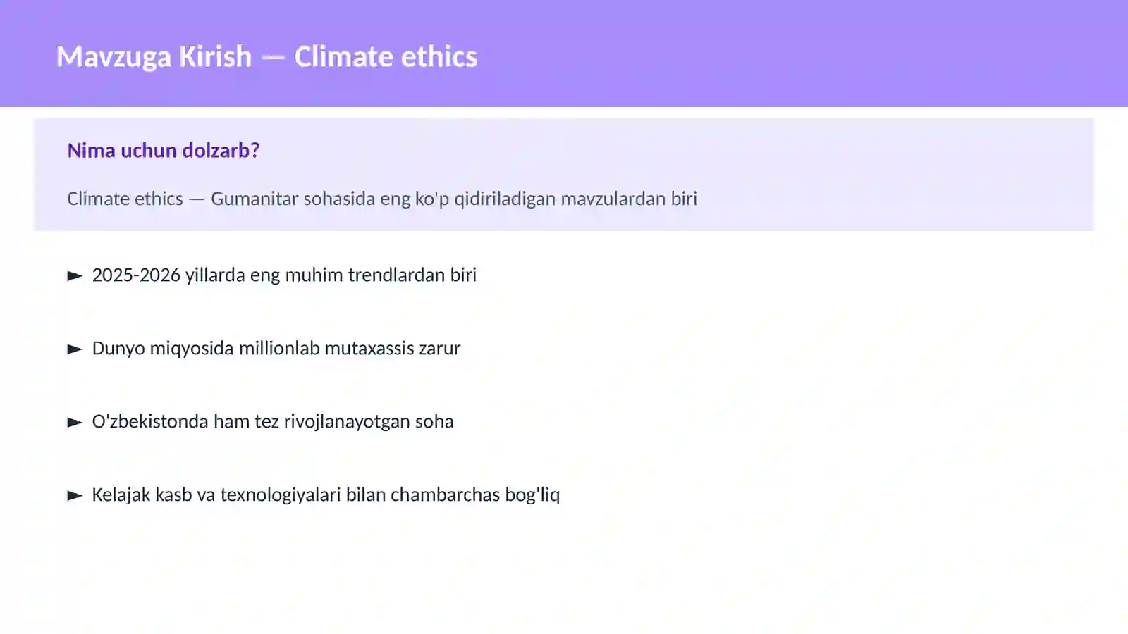 Climate ethics 2
