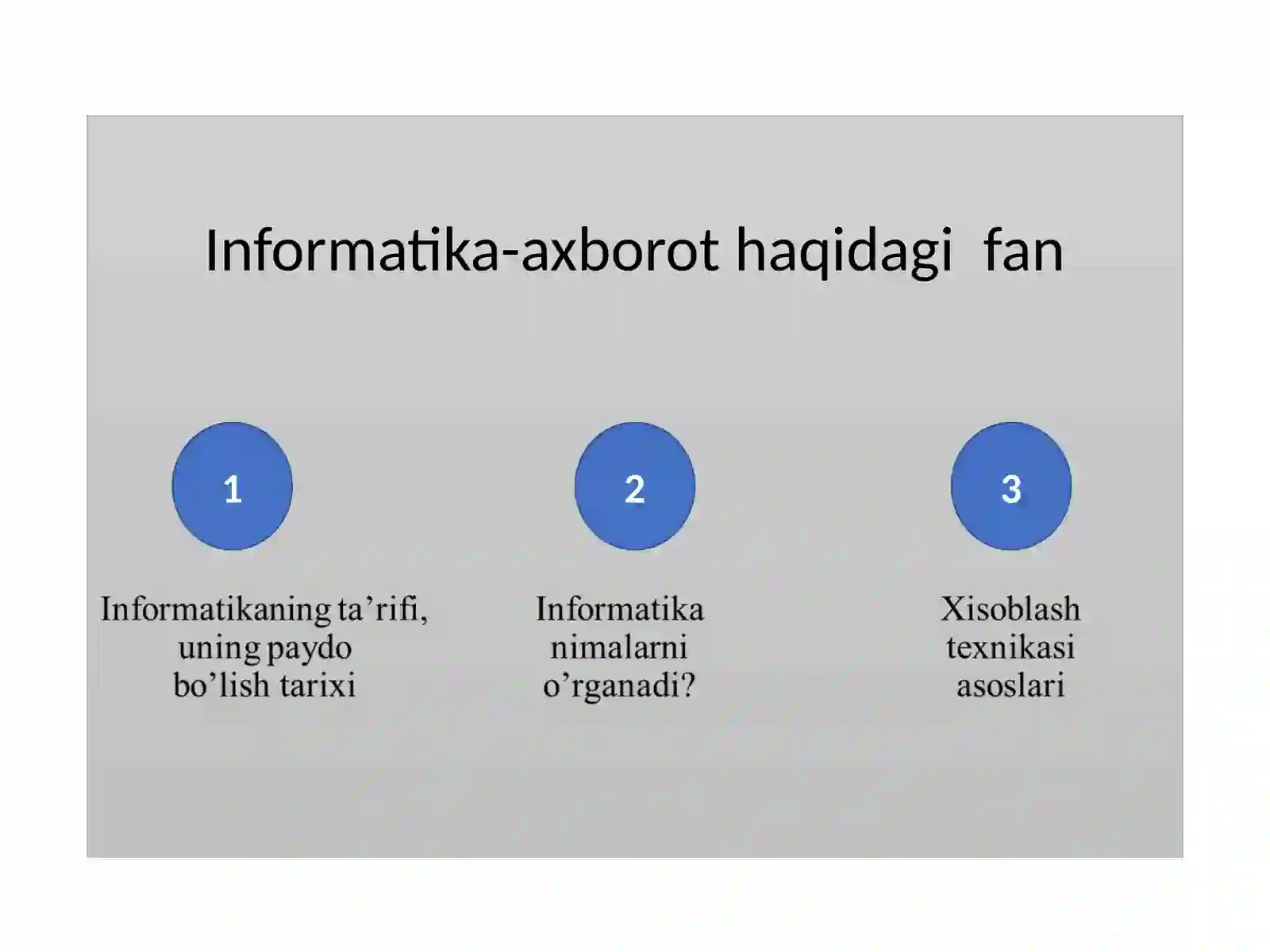 INFORMATIKA 2